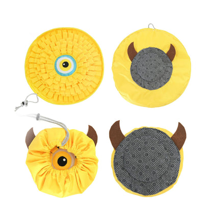 Snuffy - Monster Eye Snuffle Mat for Dogs – Interactive Foraging Fun
