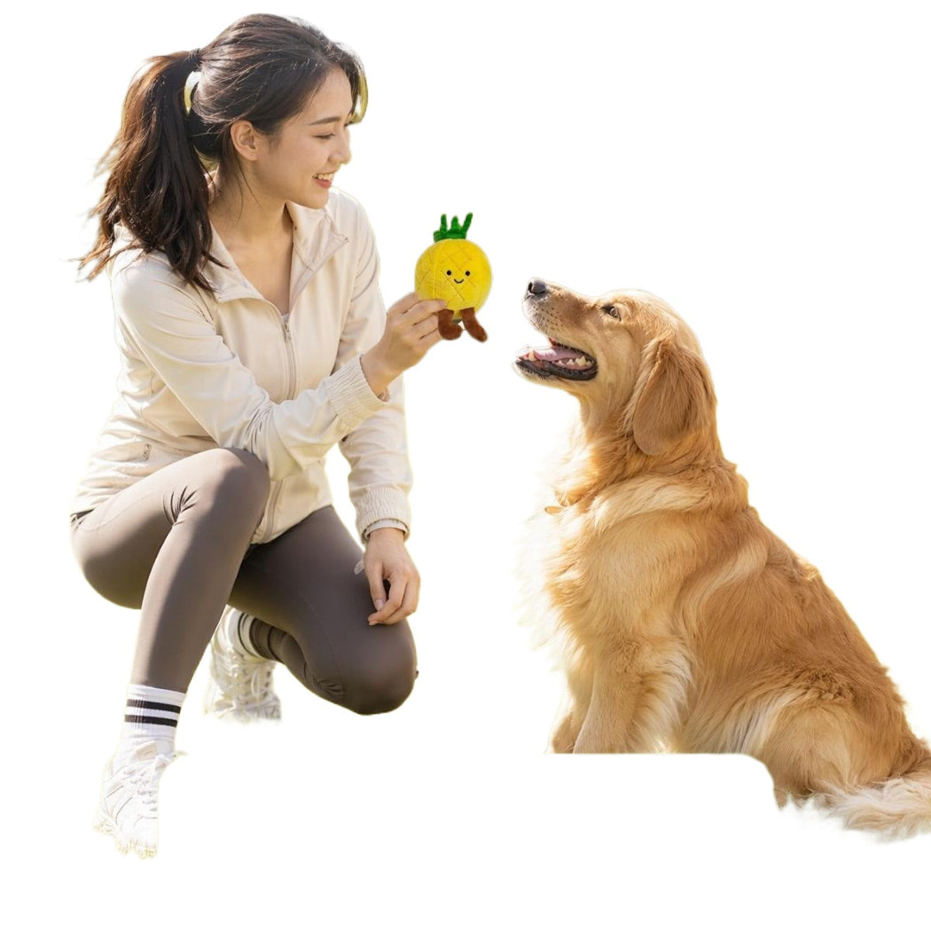 Petkin - Rod-Shaped Rattle plush dog toy