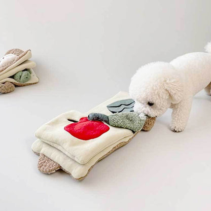 Petkin - Snuffle Book Dog Toy