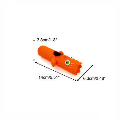 Petkin – Funny Face Squeaky Rubber Dog Toys