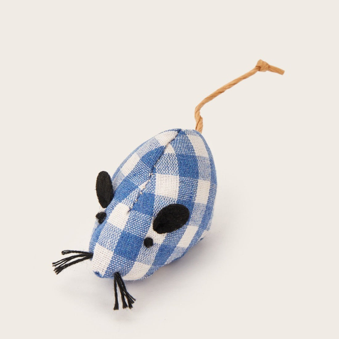 Moo - Classic Plaid Mouse Cat Plush Toy