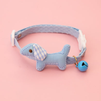 Mokka - Puppy Motif Bell Cat Collar