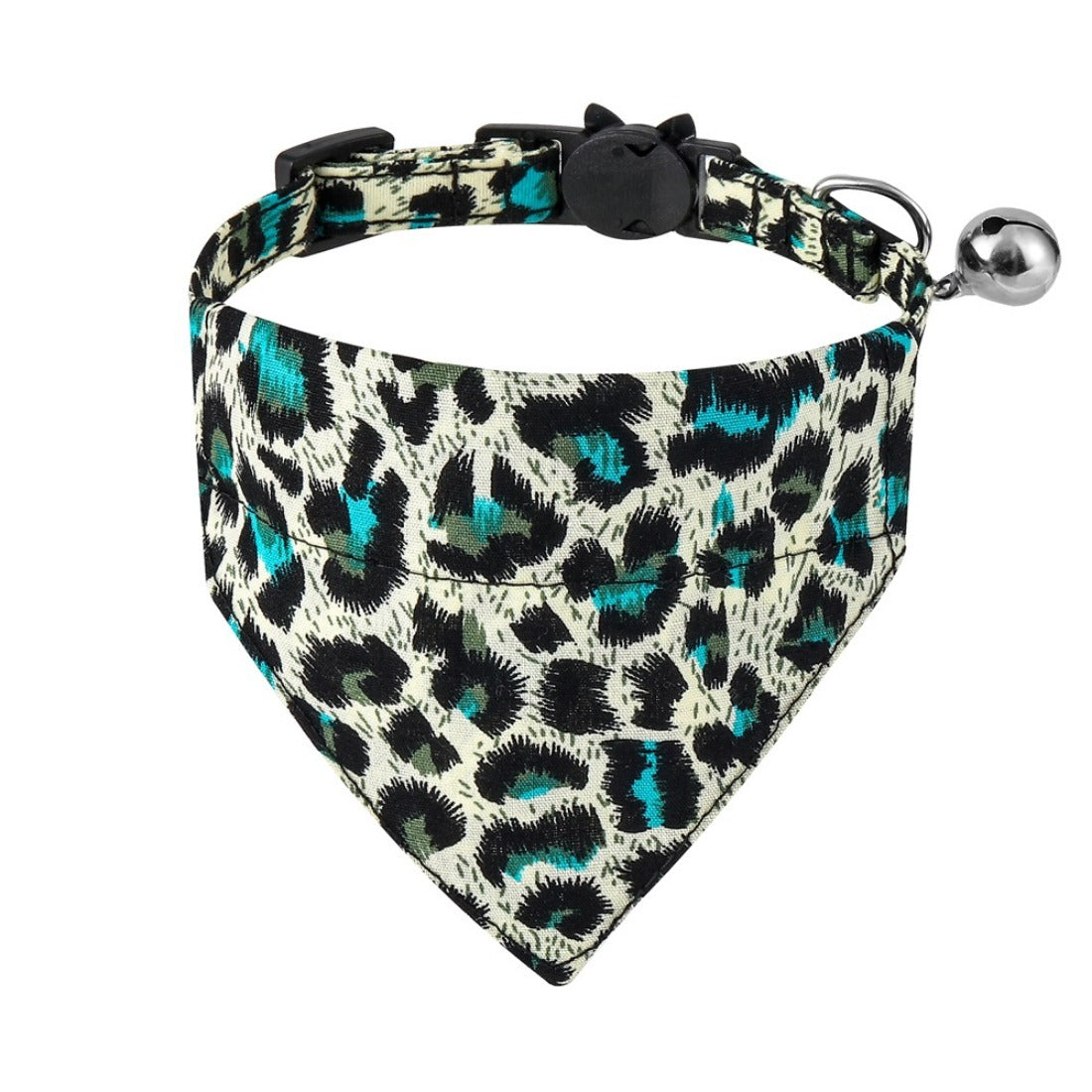 Mokka - Leopard Print Pet Bandana Collar