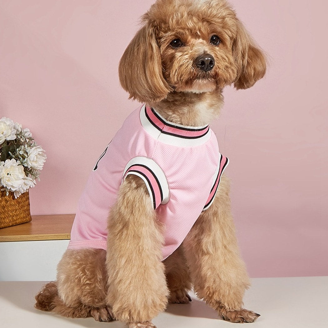 Ozzie - Colorblock Rib Trim Dog Vest