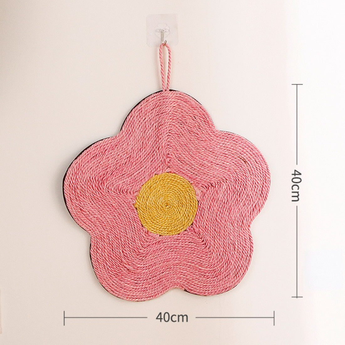 Moo - Flower Hanging Wall Cat Scratcher Toy