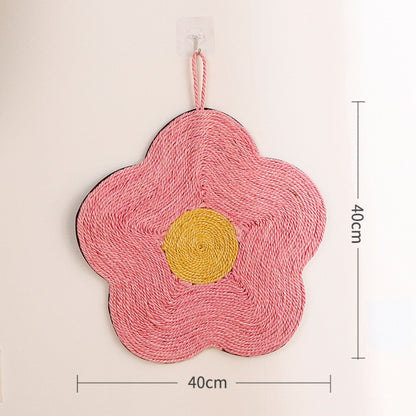 Moo - Flower Hanging Wall Cat Scratcher Toy