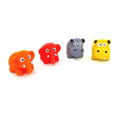 Petkin – Safari Squeaky Rubber Dog Toys