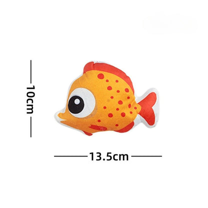 Moo - Cute Sea Life Plush Cat Toy