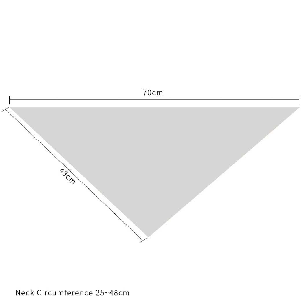Furbud - Holiday Print Pet Triangle Bandana
