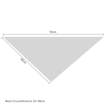 Furbud - Holiday Print Pet Triangle Bandana