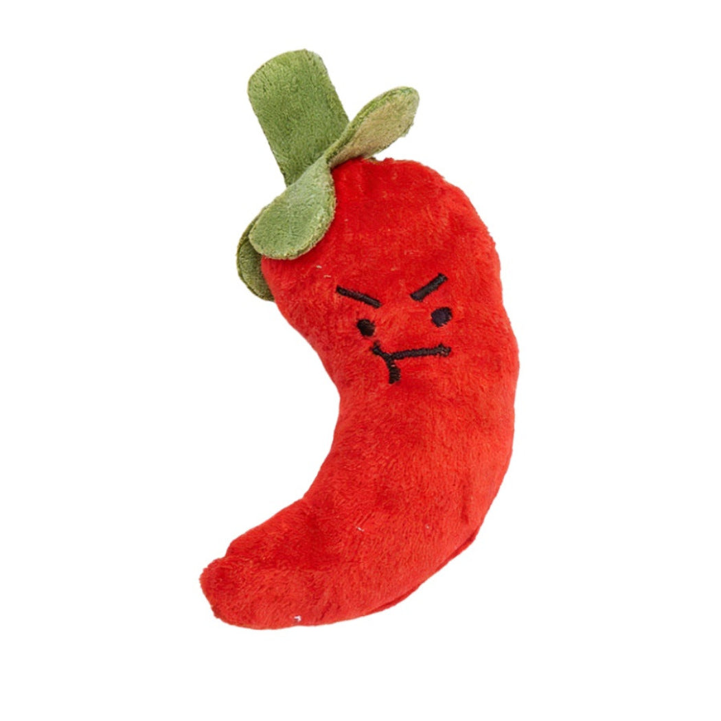 Moo - Cute Fruit & Veggie Plush Cat Toy