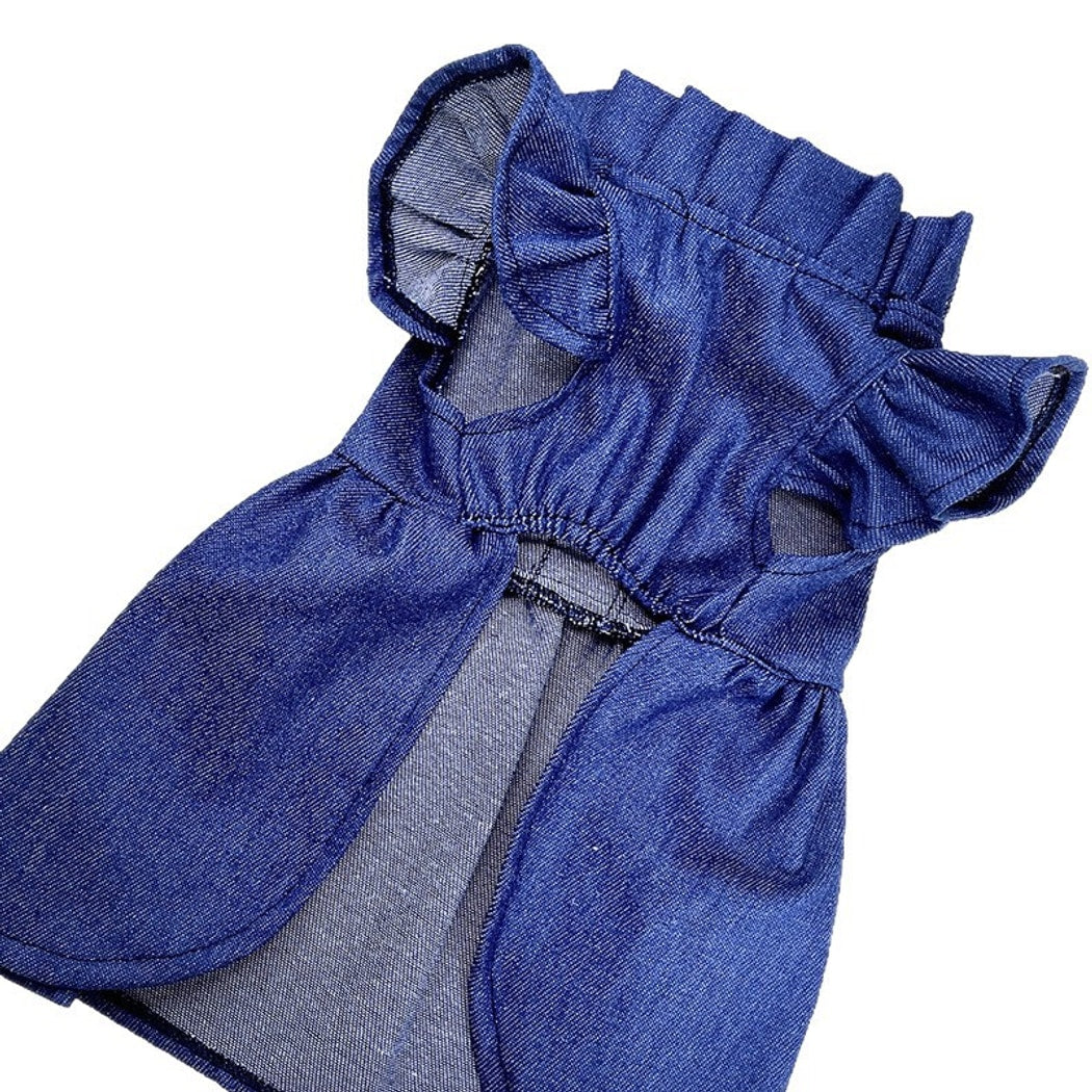 Ozzie - Ruffle High Waist Pet Dress for Cats & Dogs