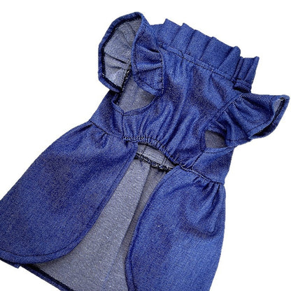 Ozzie - Ruffle High Waist Pet Dress for Cats & Dogs