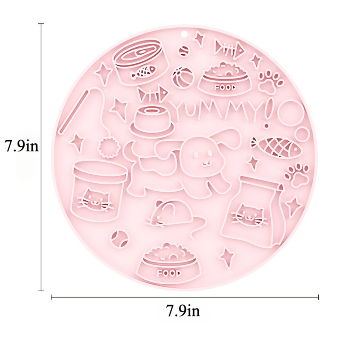 Bowlo - Round Pet Slow Feeder Bowl