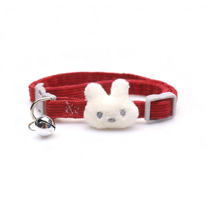 Mokka - Cartoon Bunny Face Adjustable Cat Collar