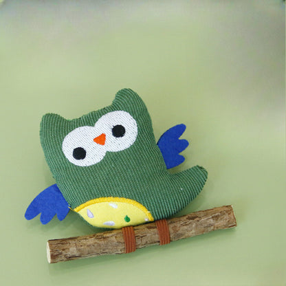 Moo - Owl Design Cat Toy