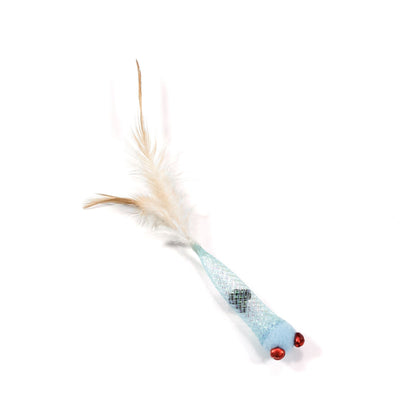 Moo - Feather Tail Bell Fish Interactive Cat Toy