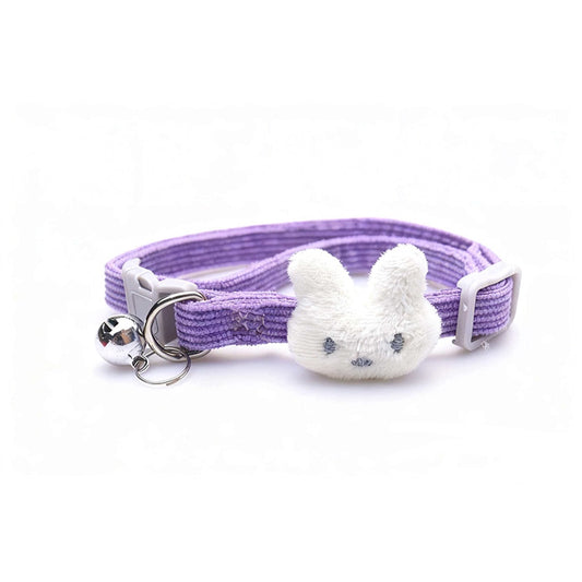 Mokka - Cartoon Bunny Face Adjustable Cat Collar