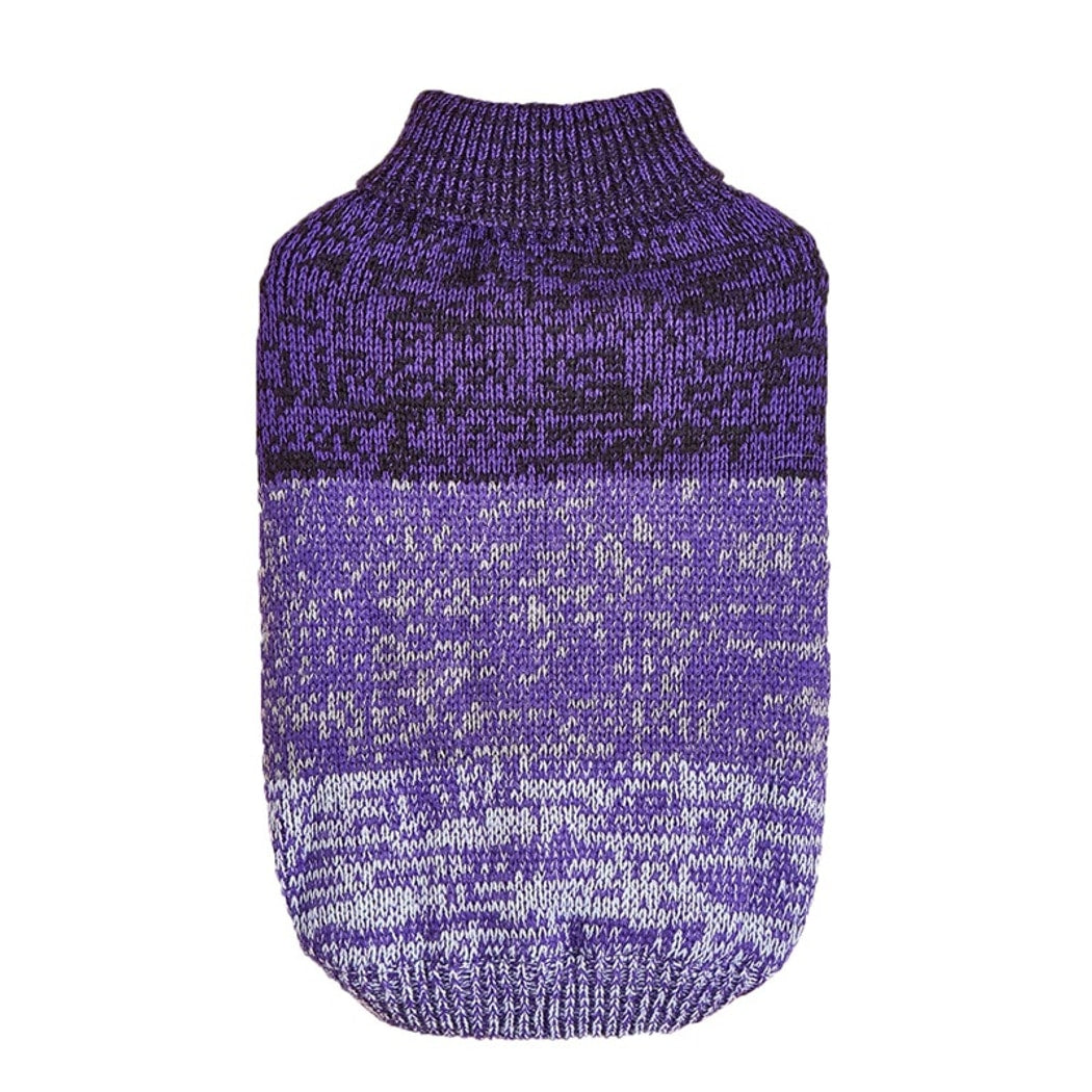 Ozzie - Gradient Turtleneck Pet Knit Sweater