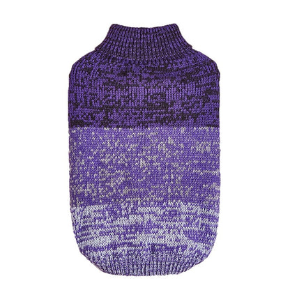 Ozzie - Gradient Turtleneck Pet Knit Sweater