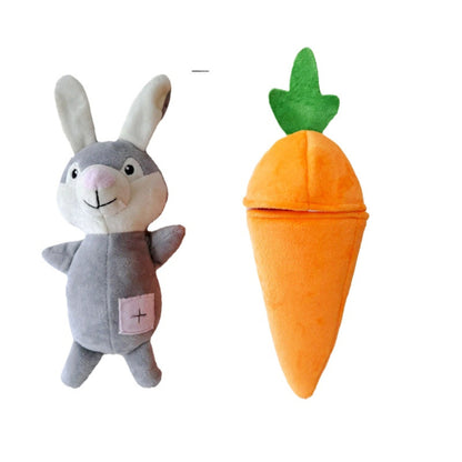 Petkin - Animal-in-Food Plush dog toy