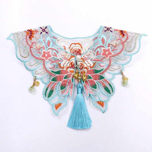 Mokka – Embroidered Royal Cat Collar Lotus Style