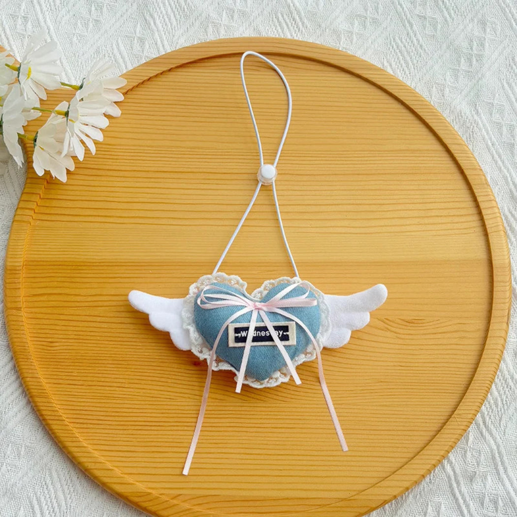 Mokka - Angel Heart Bow Pet Collar