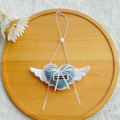 Mokka - Angel Heart Bow Pet Collar