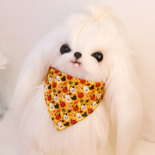 Halloweek - Halloween Cartoon Print Pet Bandana