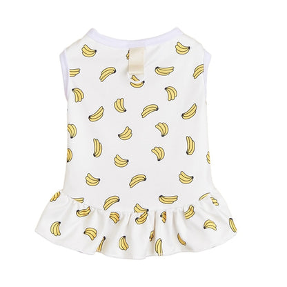 Ozzie - Playful Print Vest Style Pet Dress