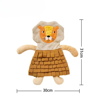 Petkin - Lion and Chicken Trear Dispensing Toy