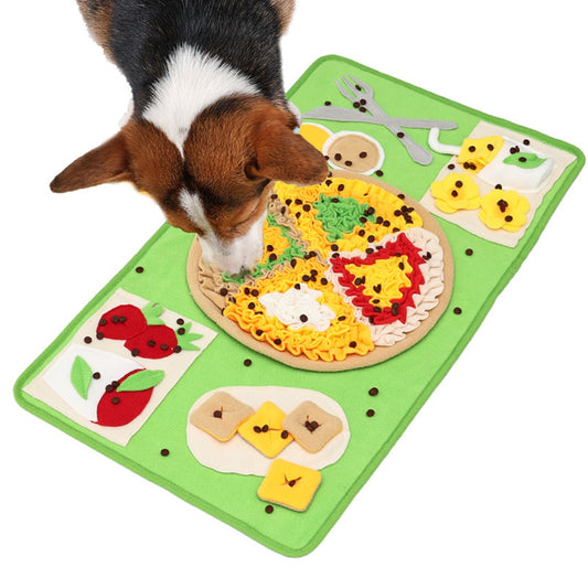 Snuffy - Pizza Pattern Pet Snuffle Mat