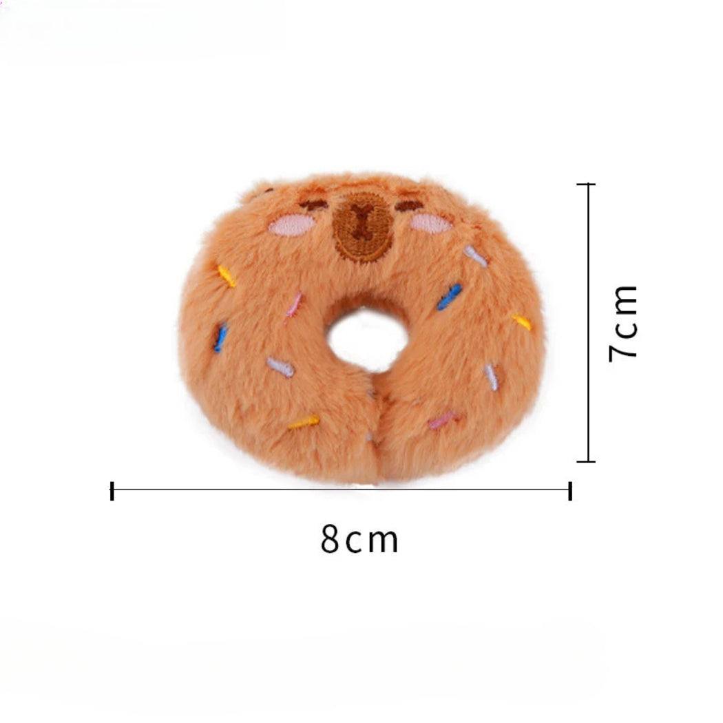 Moo - Animal Donut Plush Cat Toy
