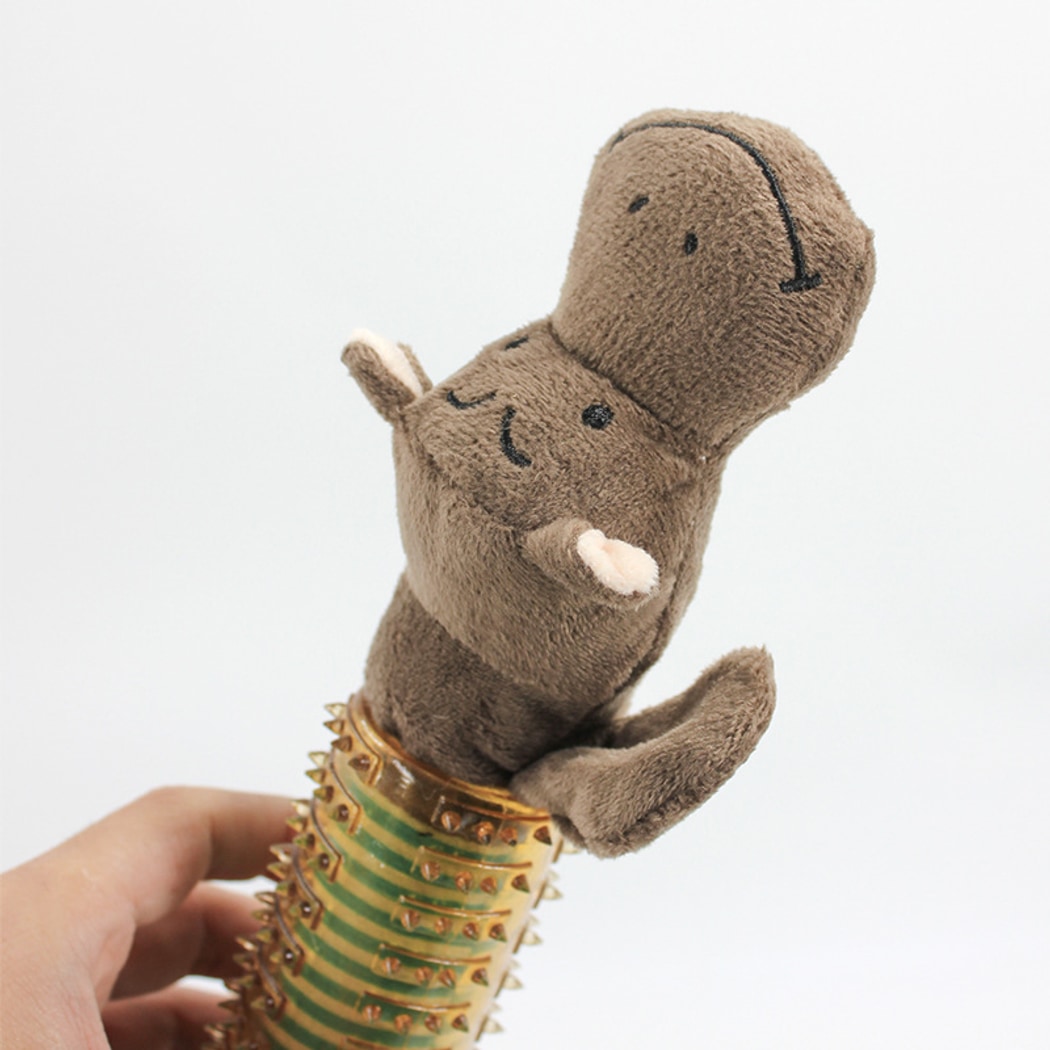 Petkin - Long Animal Shape Squeaky Toy for Dogs