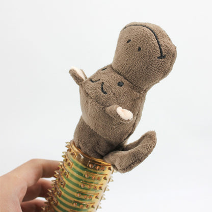 Petkin - Long Animal Shape Squeaky Toy for Dogs
