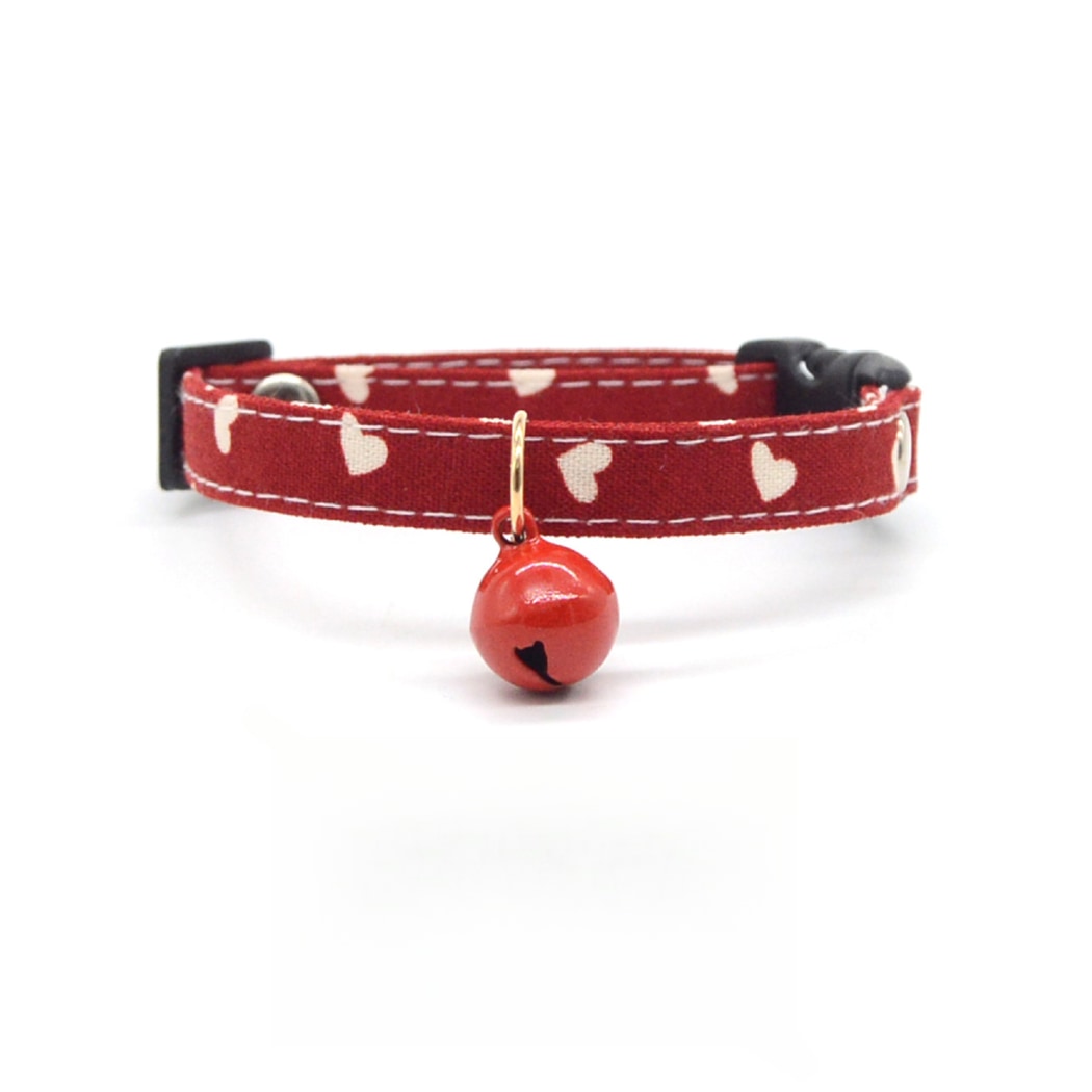 Mokka - Playful Red Trendy Prints Pet Collar