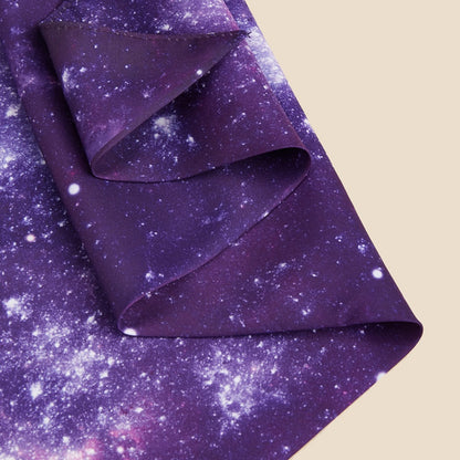 Furbud Galaxy Print Bandana featuring vibrant cosmic and nebula elements