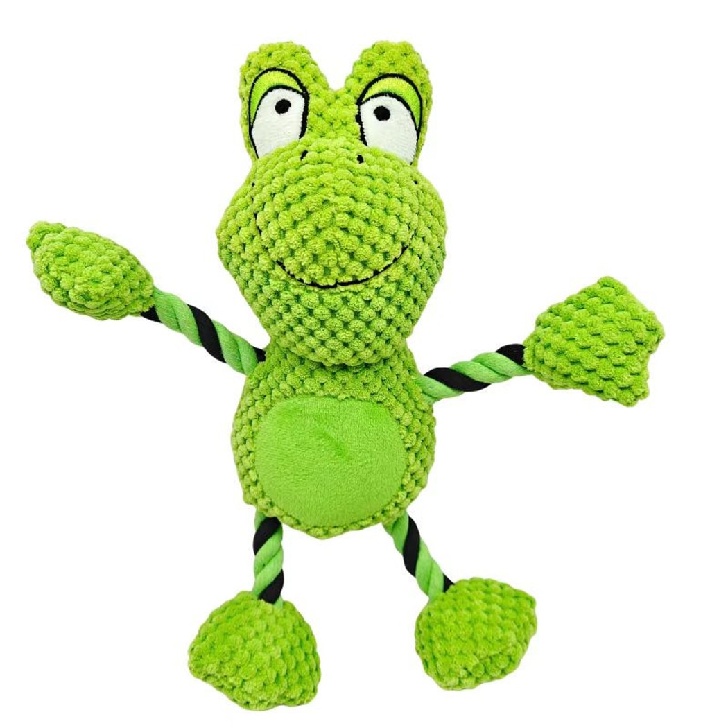 Petkin - Duck Character Dog Squeaky Plush Toy