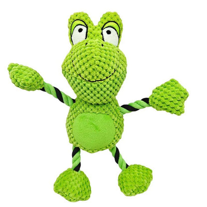 Petkin - Duck Character Dog Squeaky Plush Toy