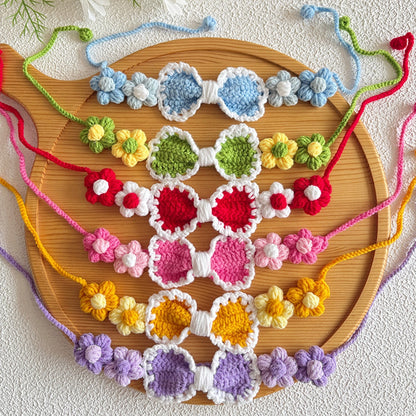 Mokka - Flower Detail Decorative Cat Collar