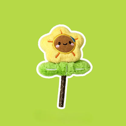 Moo - Sunflower Wand Cat Toy