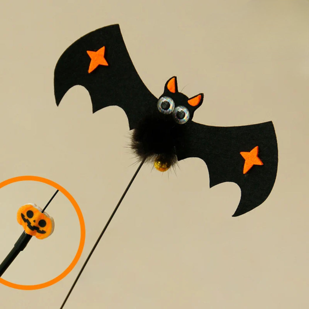 Petkin - Halloween Cat Teaser Wand
