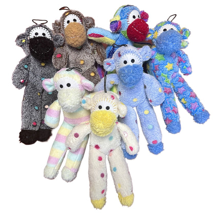 Petkin – Plush Monkey Dog Toy