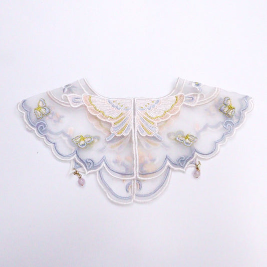 Mokka – Butterfly Embroidered Cat Collar