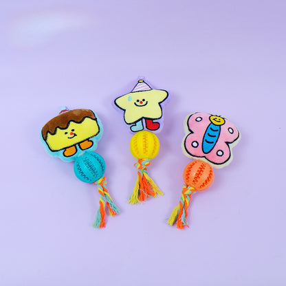 Petkin - Cartoon Shaped Dog Plush Toy