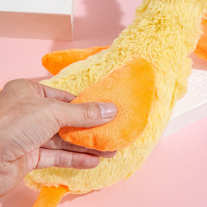 Petkin - Big Beak Bird Squeaky Plush Dog Toy