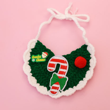 Christmoo - Festive Holiday Motif Pet Bib