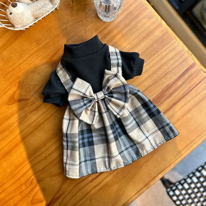 Ozzie - Plaid British Style Pet Dress for Dogs