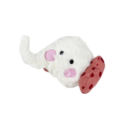 Petkin - Animal Plush Squeaky Crinkle Dog Toy Ball