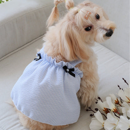 Ozzie - Striped Casual Cat and Dog Pet Dress